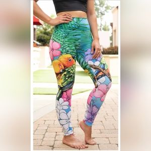 Eagle Rock Werkshop Lovebirds Athleisure Leggings, Size M
